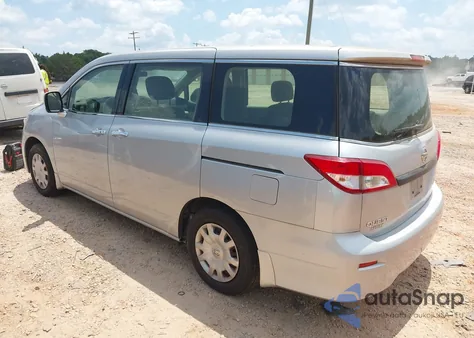 2013 Nissan Quest S из США, поврежденный, VIN JN8AE2KP1D9069779